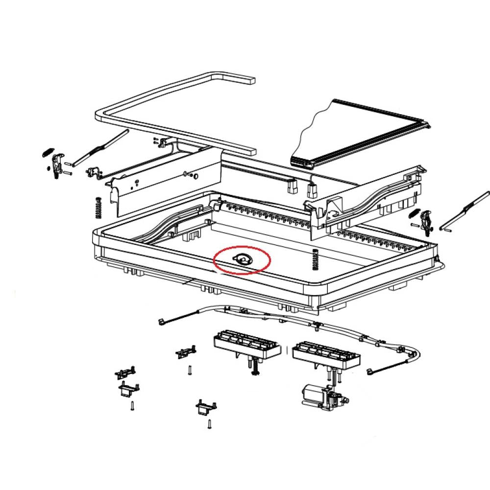 Dometic Midi Heki Drukknop