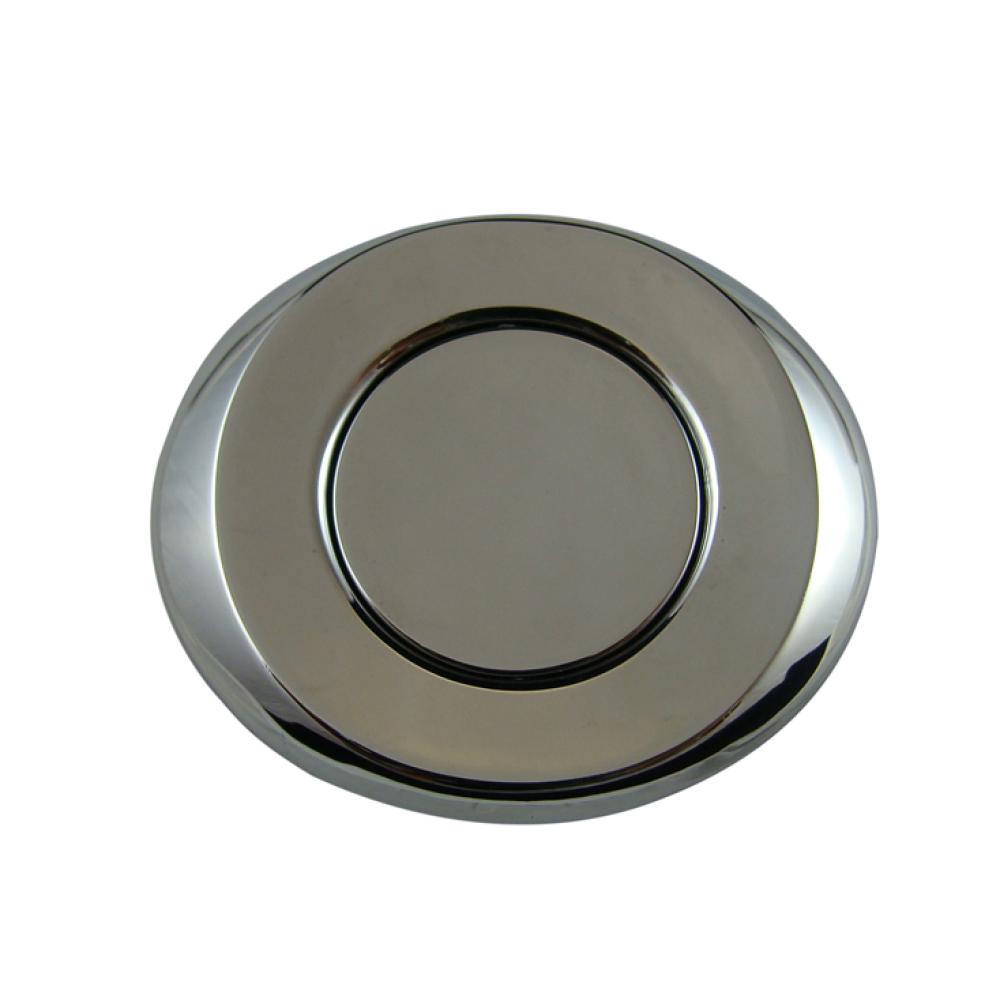 Pushlock Ovaal Chroom