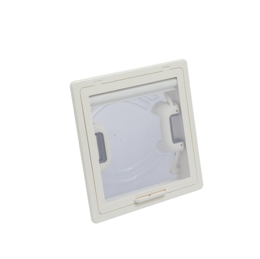 MPK Dakluik VisionVent S Pro Signaalwit 28x28cm Dubbele Plissé