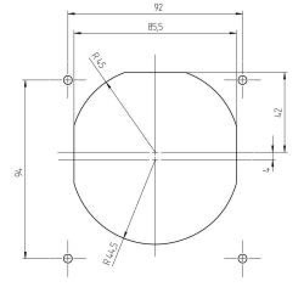 Gasinbouwdoos Design 2014 Wit