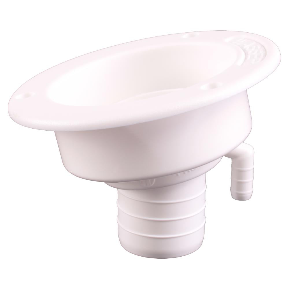 Watervulopening 40mm met Slot Wit