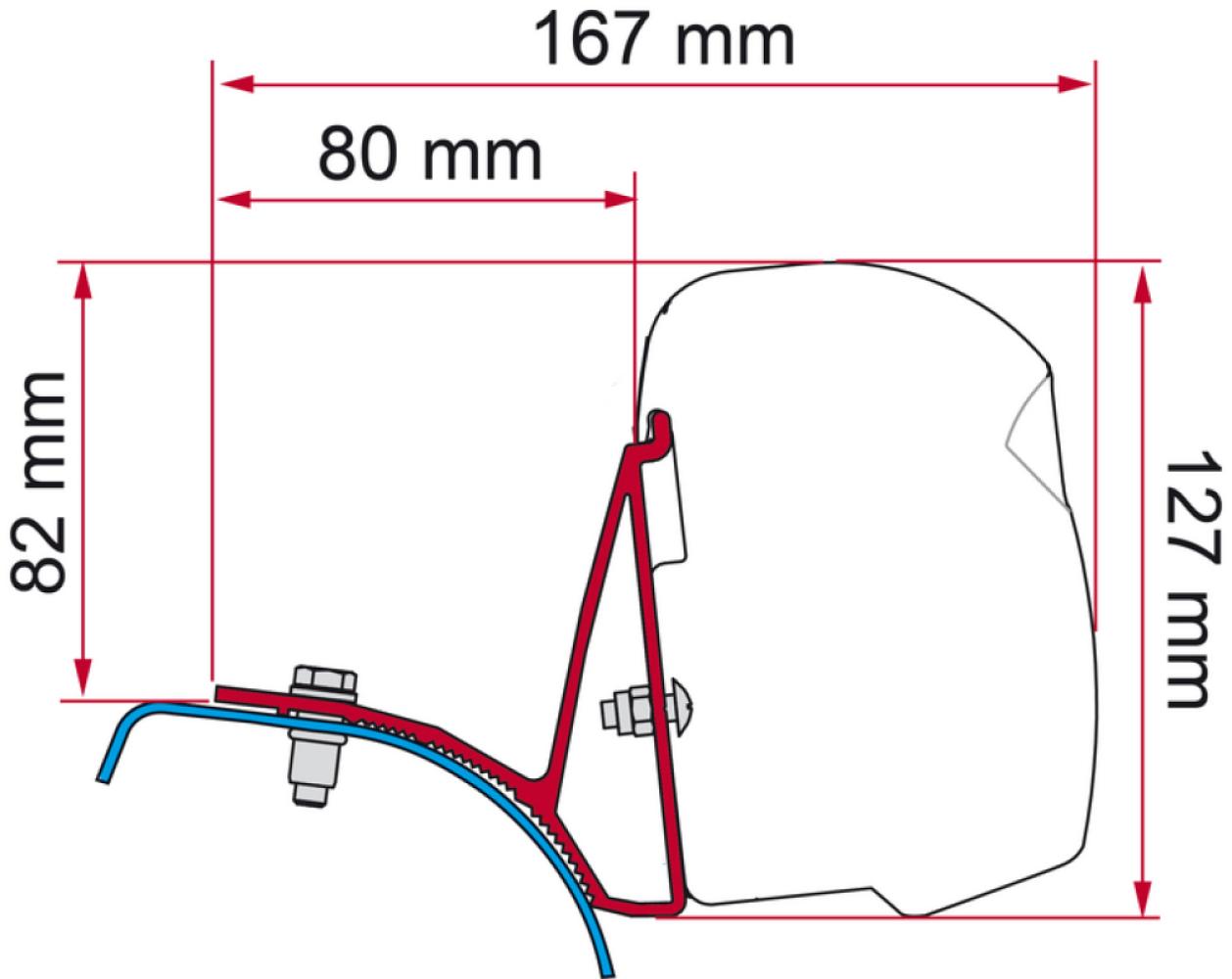 Fiamma Kit Trafic/ Vivaro /Primastar Deep BL (F43)