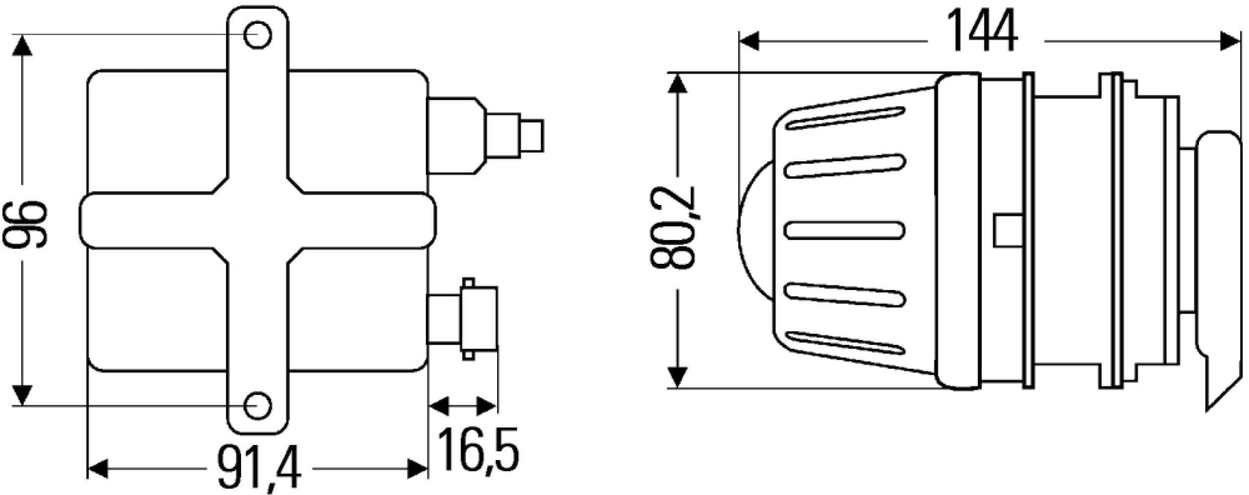Hella Dimlicht Premium Xenon D2S Aluminium Designpaneel