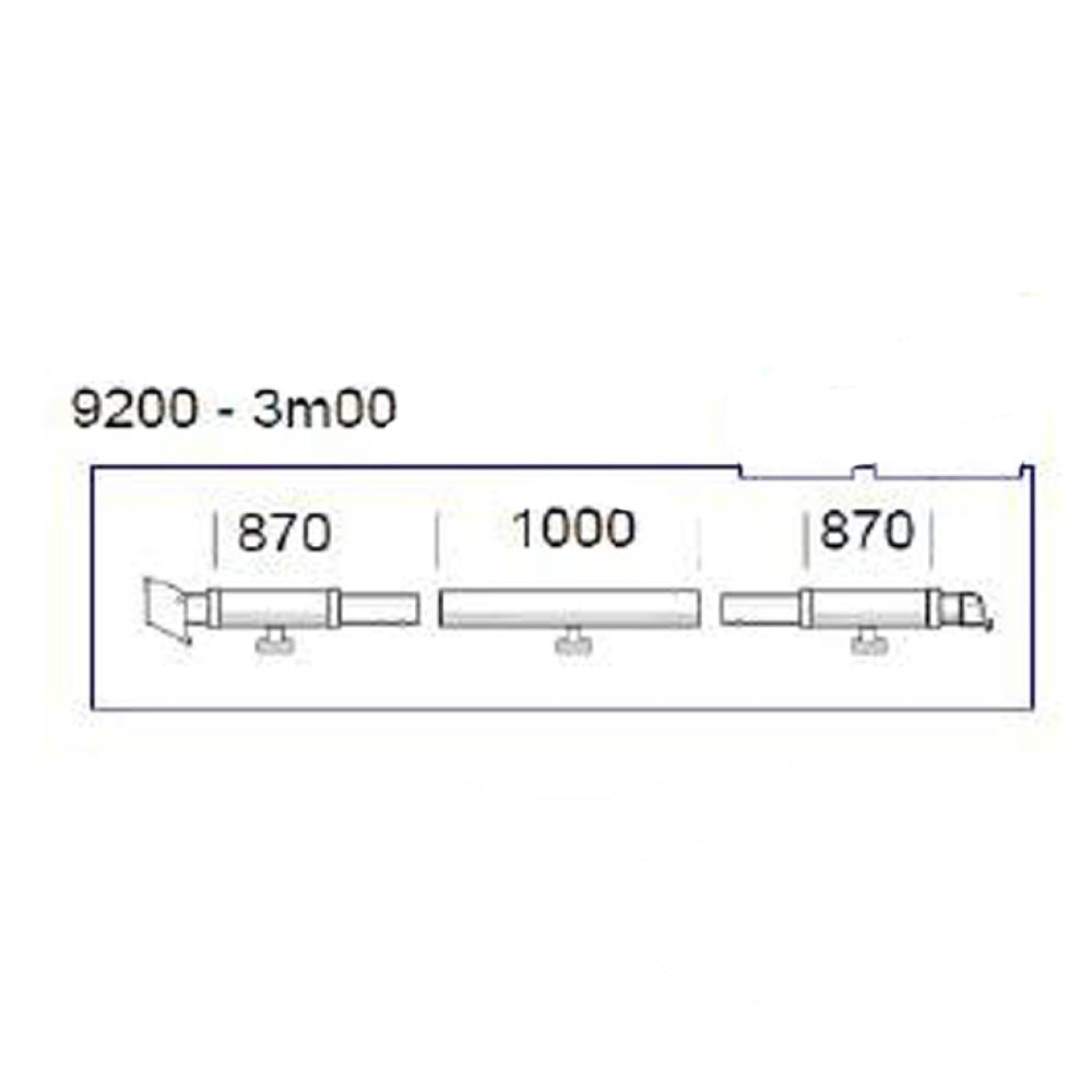 Thule clamping profile 9200 3 m Right