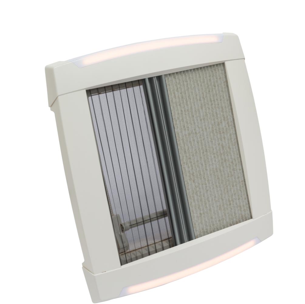 MPK Dakluik VisionStar M Pro LED Signaalwit 40x40cm zonder Ventilatie