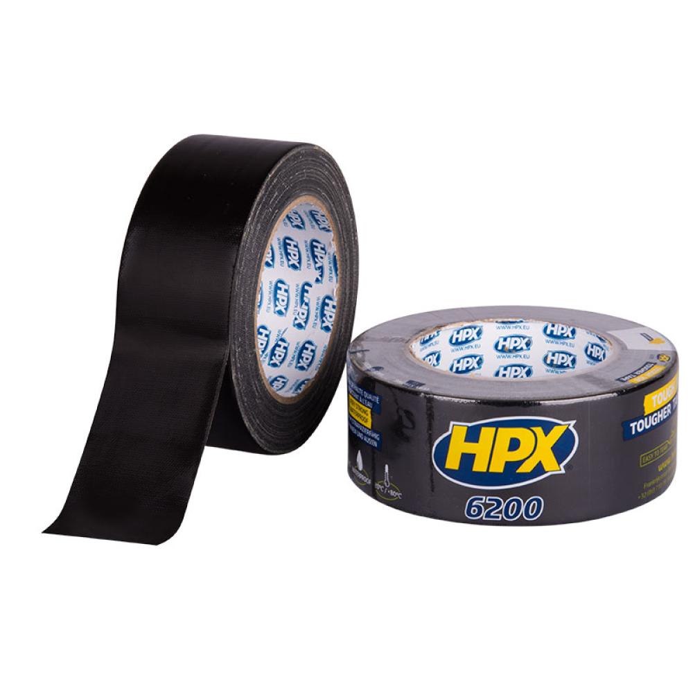 HPX 6200 Reparatie Tape 48mmx25mtr Zwart