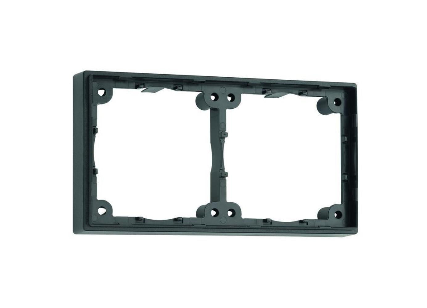 Presto Afstandsraam 2-Vaks 12mm S-20.000 Zwart