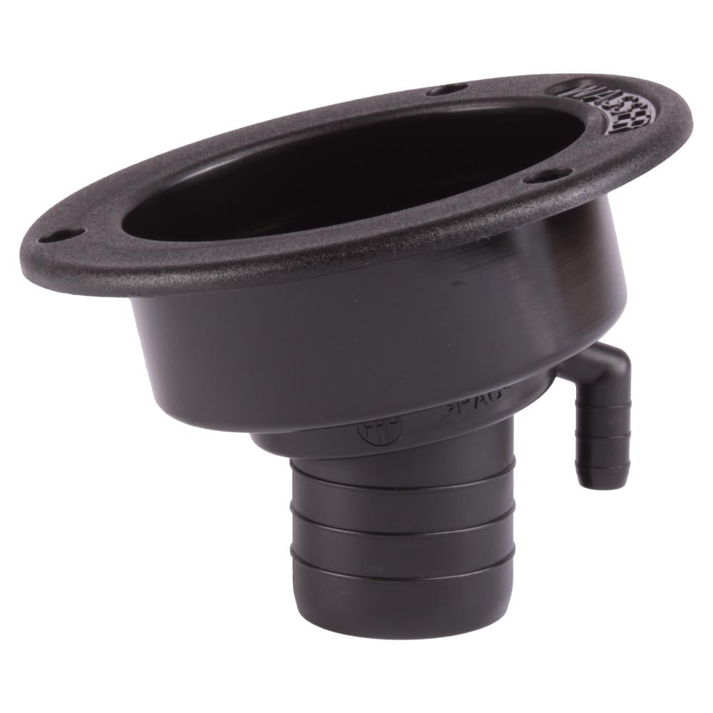 Watervulopening 40mm met Slot Zwart