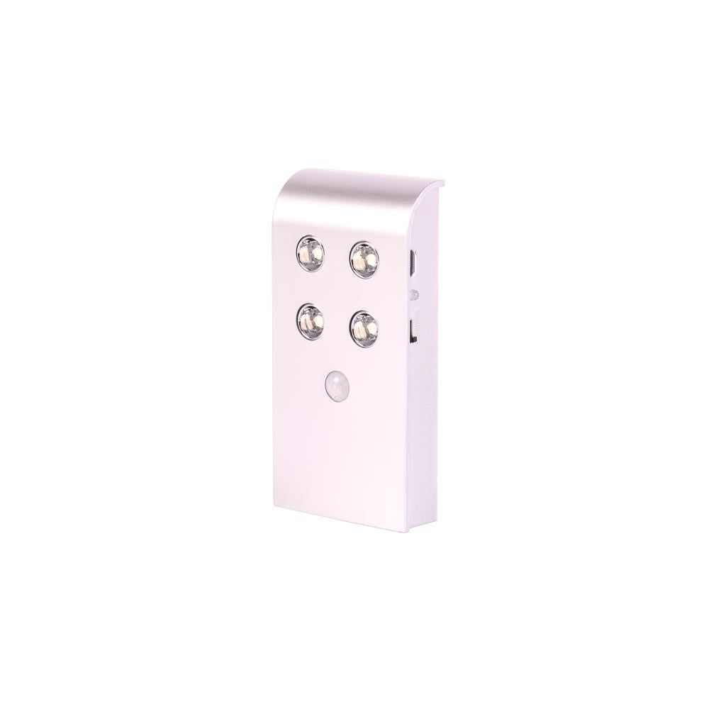 Opbouwlamp Kast/Garderobe LED Zilver