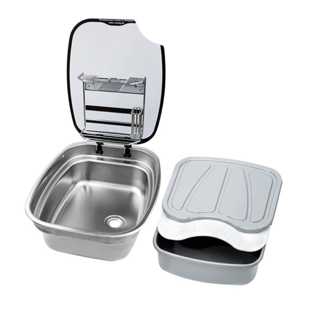 Thetford Kitchen Centre Keukenset Argent Spoelbak