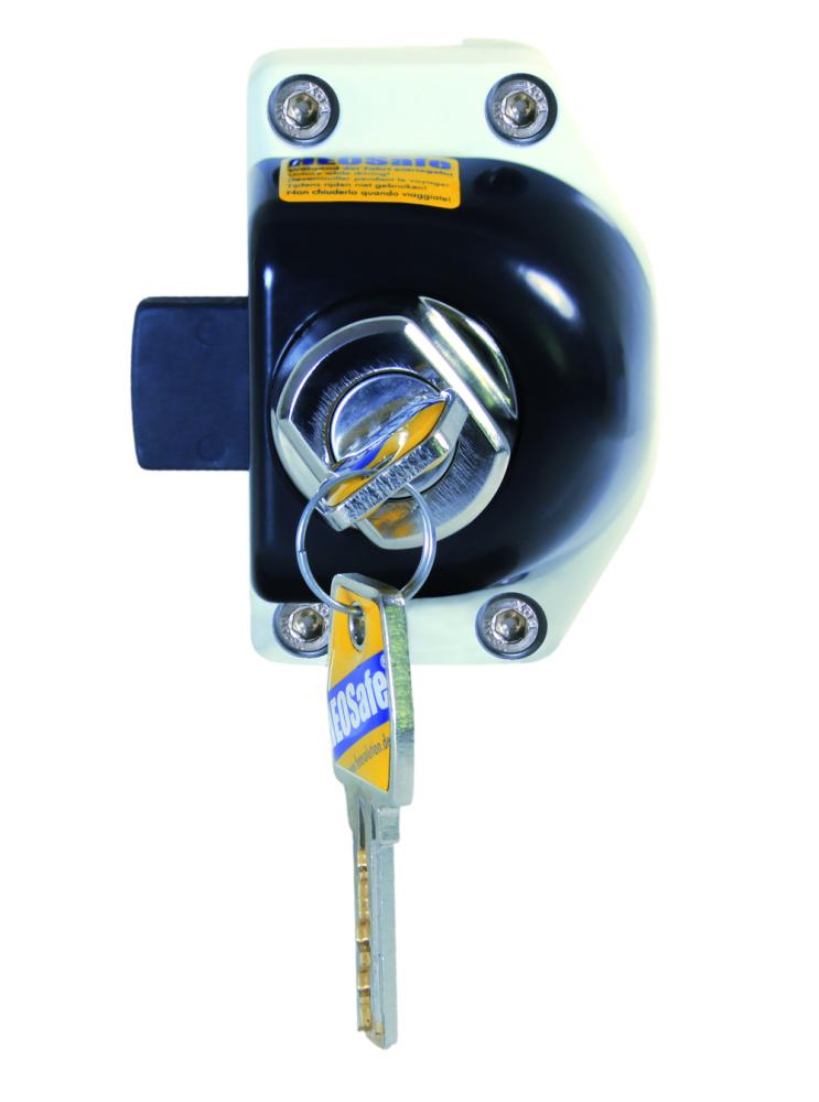 HEOSafe Drukknop met Slot Renault/Opel/Iveco Zwart