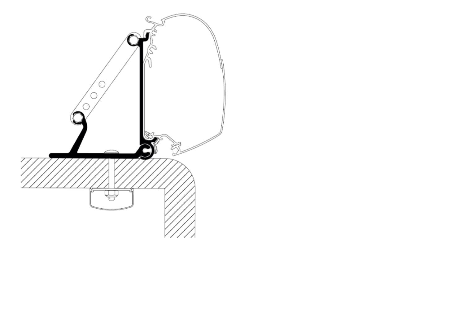 Thule Wall Universal Adapter Roof