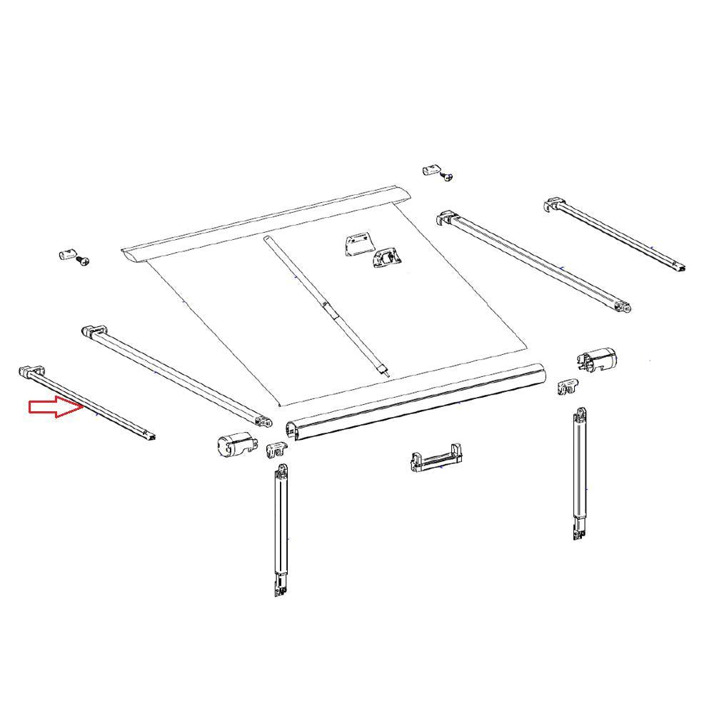 Thule Extender Rafter Arm Assy LH 1200