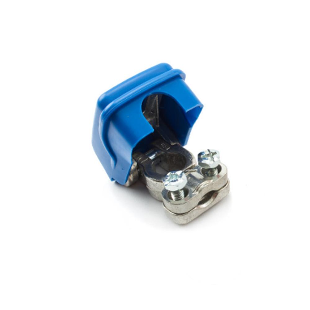 Ebienne Accupoolklem met Snelsluiting Kunststof Blauw