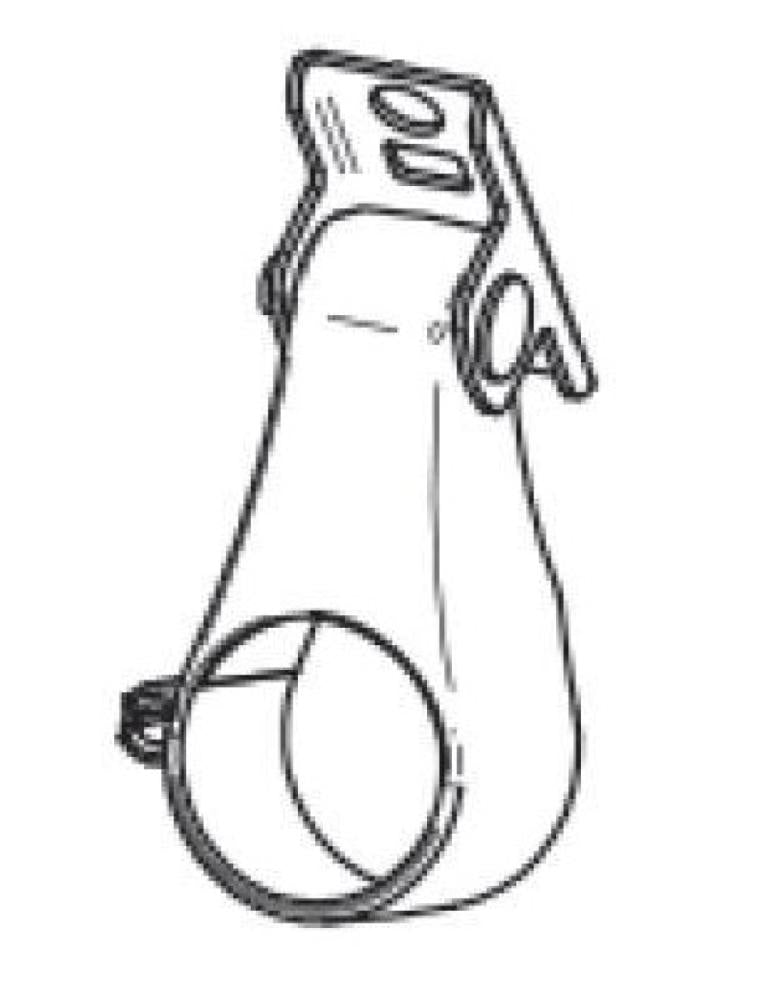 Fixation Holder Assy Windscherm