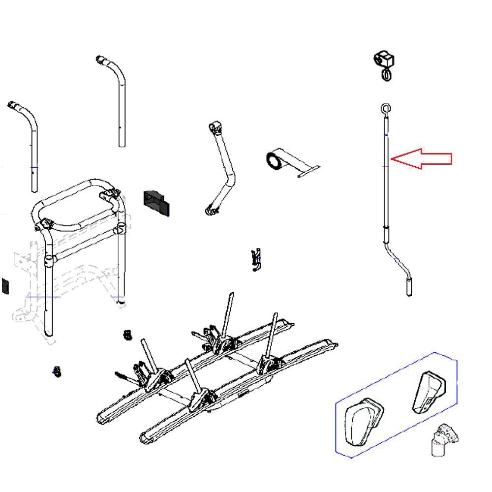 Thule Lift manueel slinger 70 cm