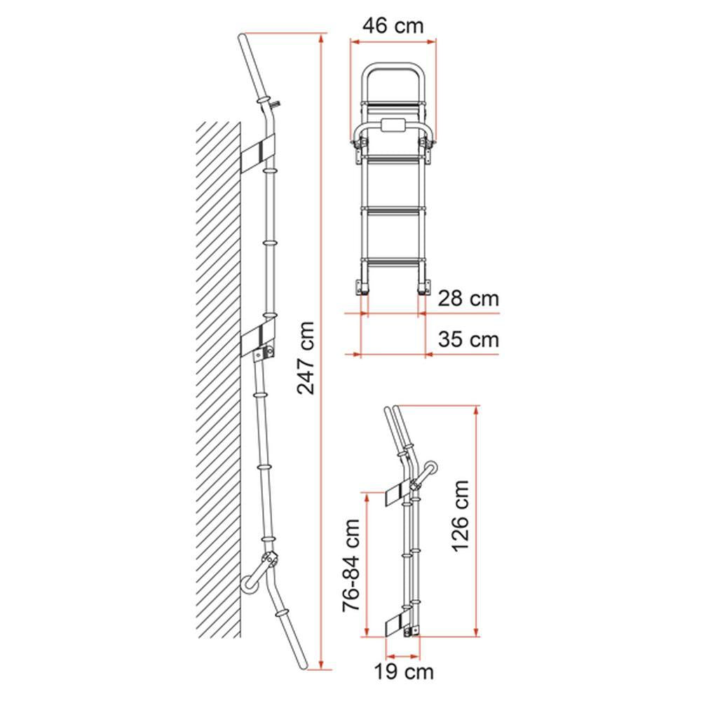 Fiamma Ladder Deluxe 8