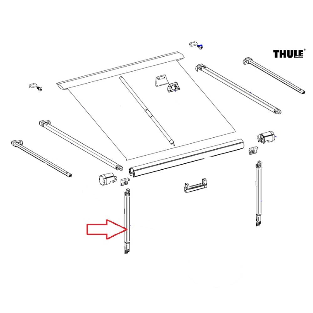 Thule Support Arm 1200 3.00/3.25