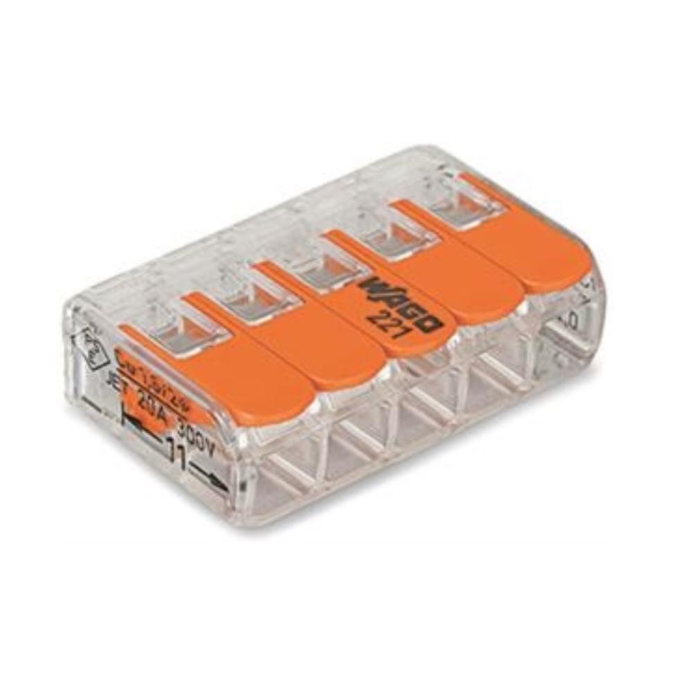 Wago 221 Lasklem 5-Weg