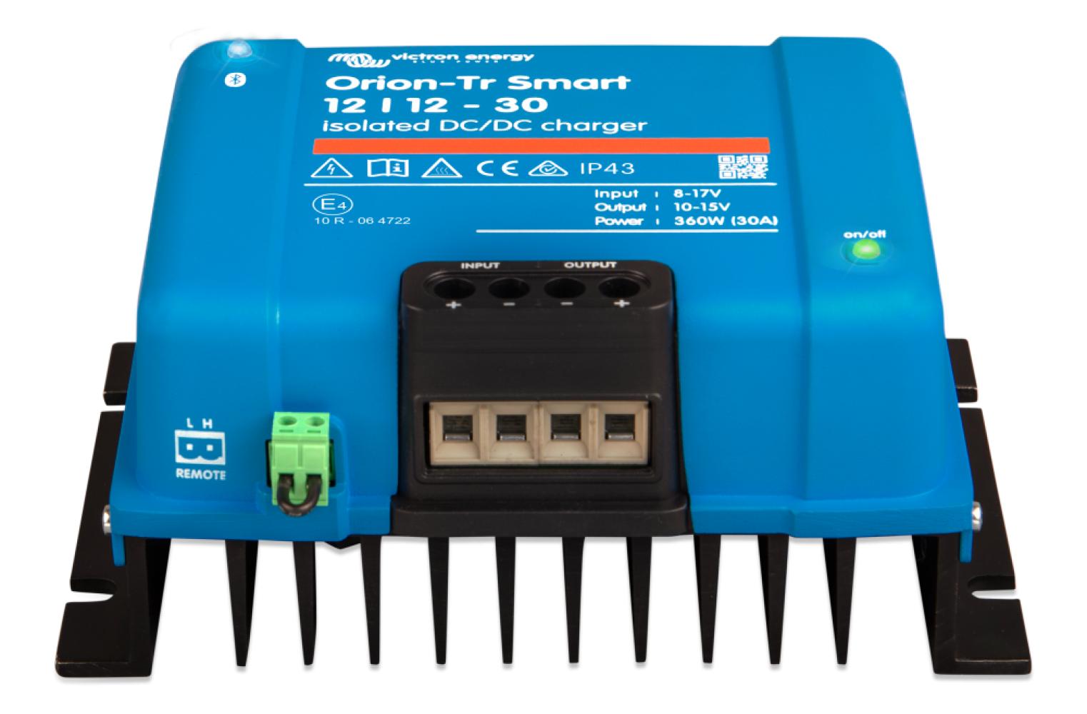 Victron Acculader Orion-Tr Smart 12/12 30A GeÃ¯soleerd