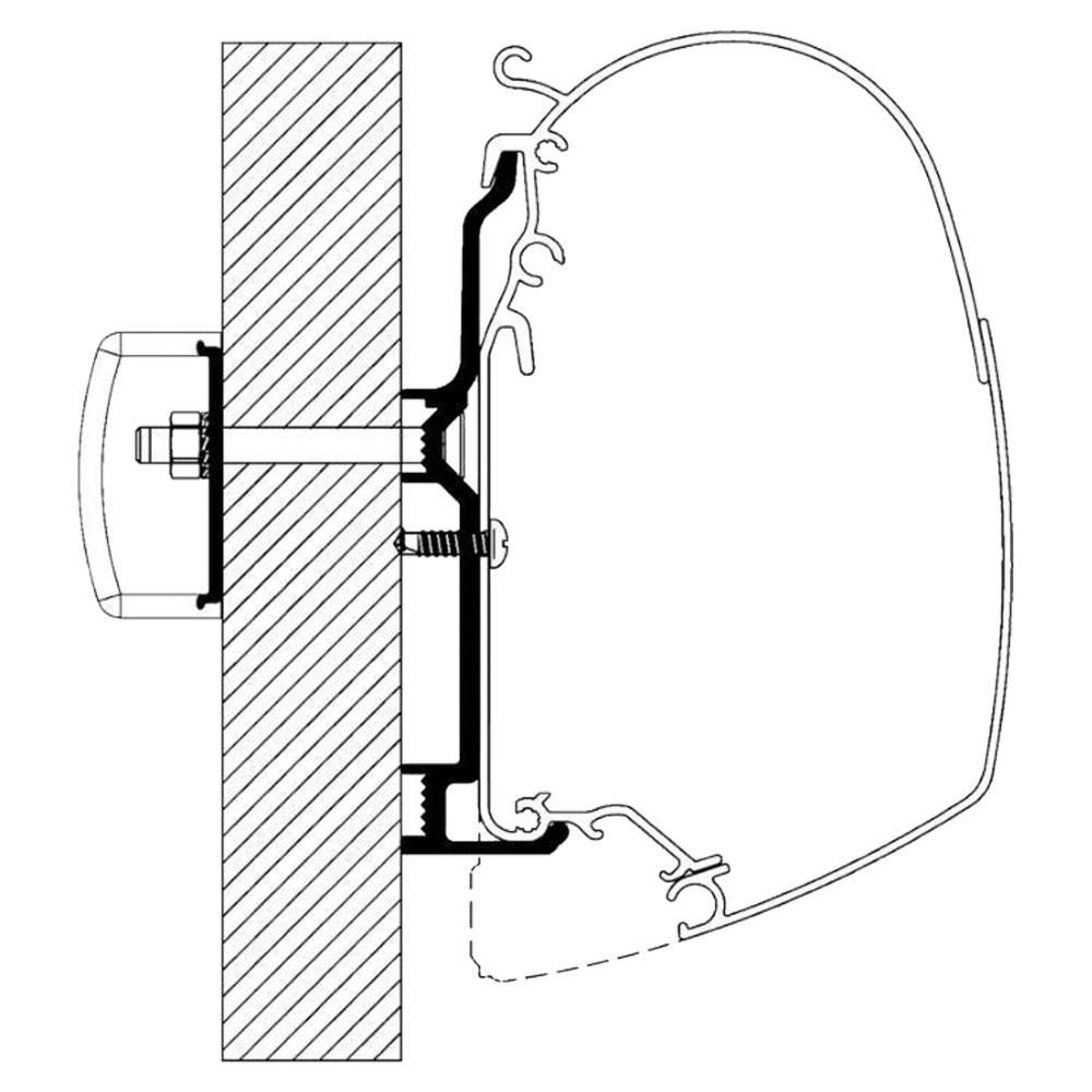 Thule BÃ¼rstner Adapter 2017