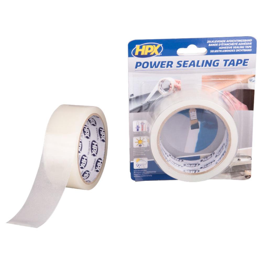 HPX Power Sealing Tape Semi-Transparant 1.5m