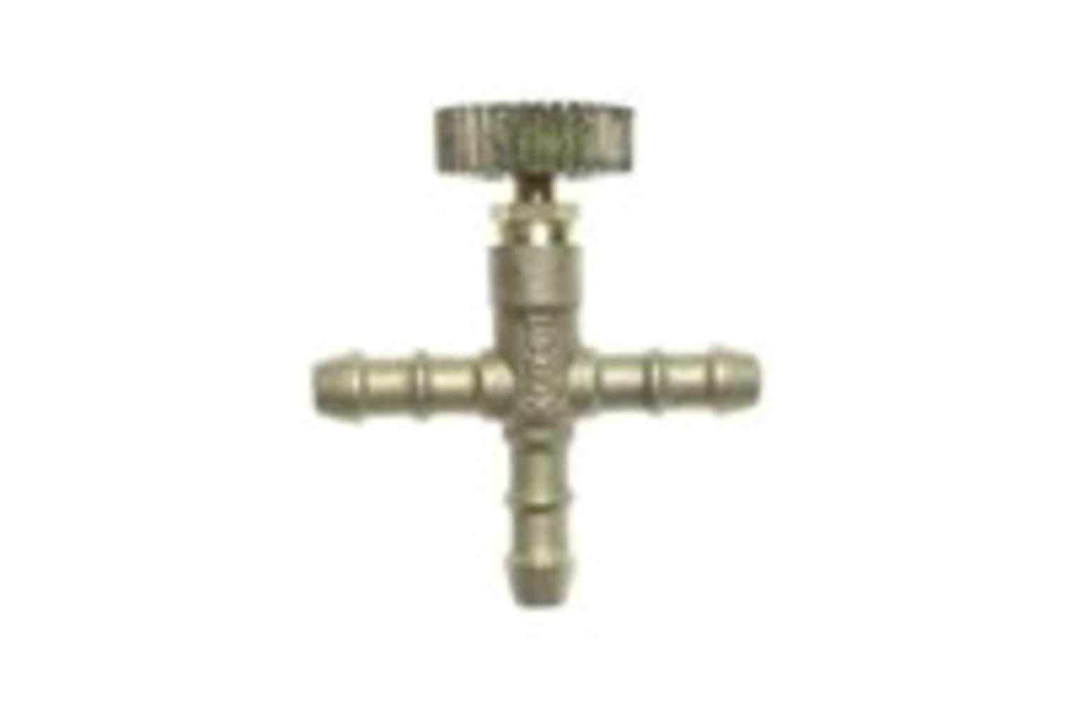 T-stuk Slangaansluiting met Kraan