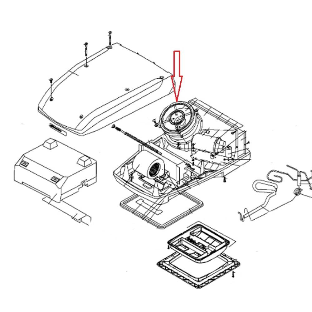 Dometic B1500/ 1900 Ventilating Grill