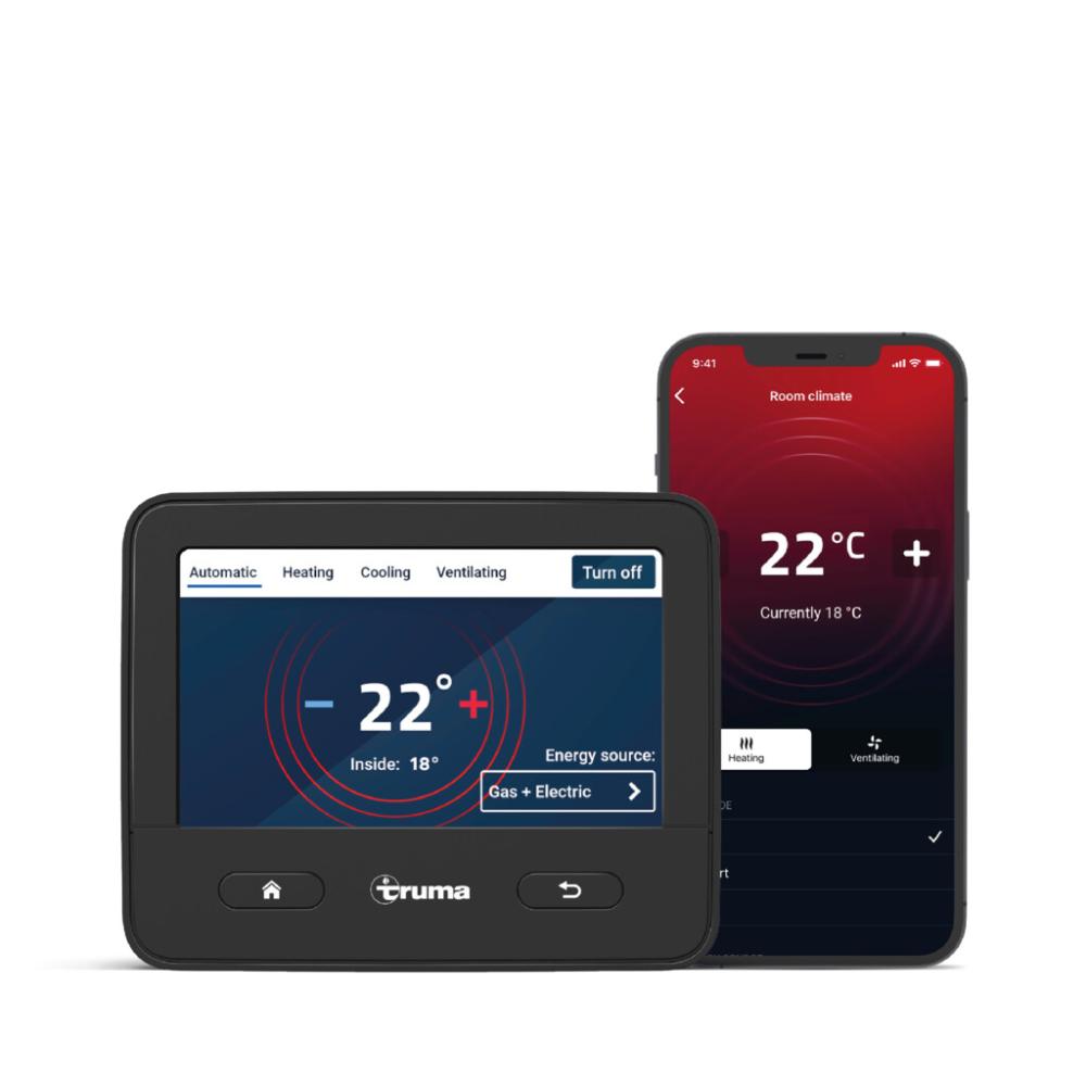 Truma Combi 4 Gasverwarming met Boiler en iNet X Panel 2