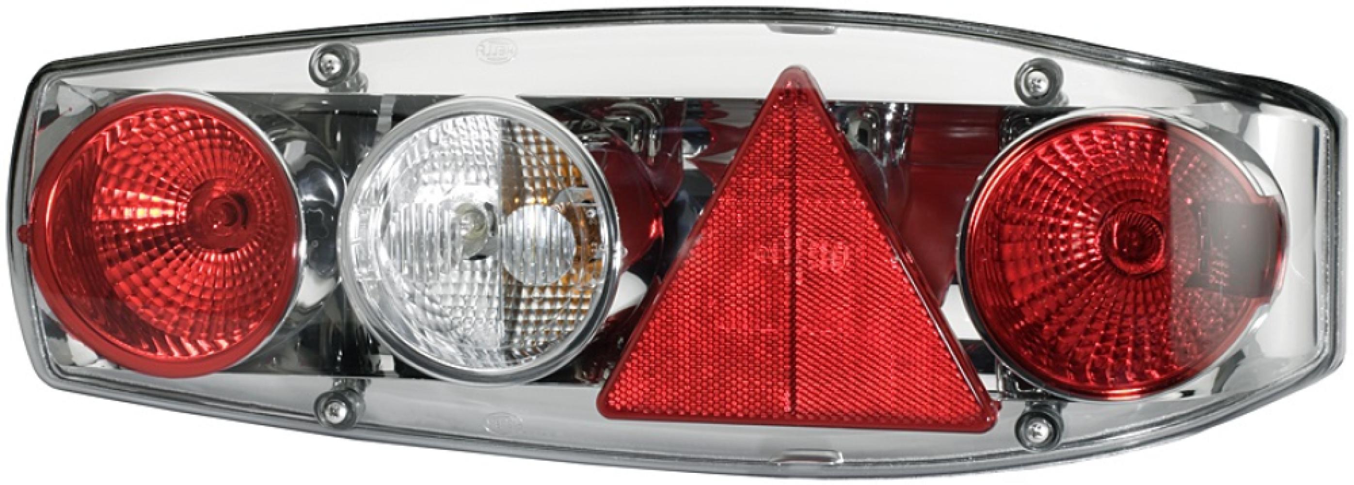 Hella Achterlicht Caraluna II Plus Rem/ Knipper/ Mist/ Achteruitrij/ Driehoek Reflector Links