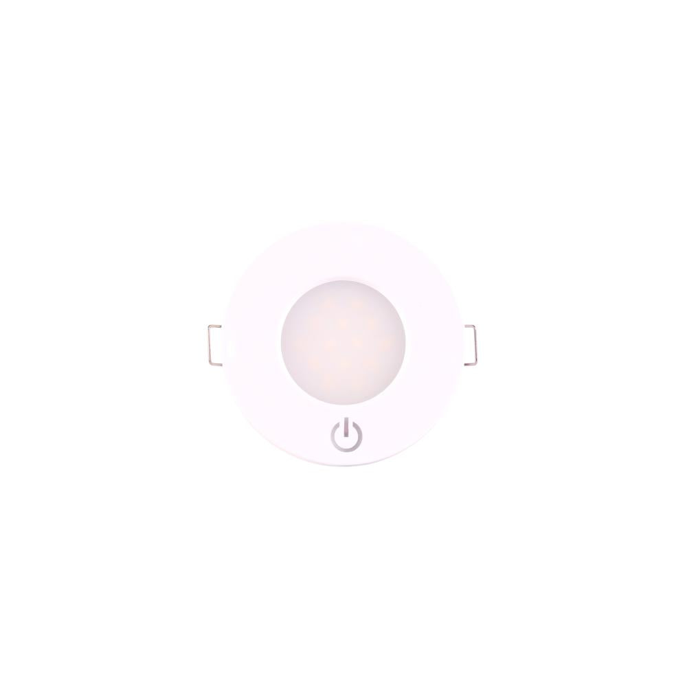 LED Inbouwspot Button + Schakelaar 12V 2.5W