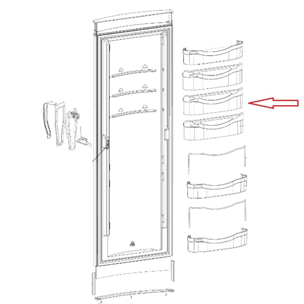Dometic RML8330 Deurcompartiment FENDT