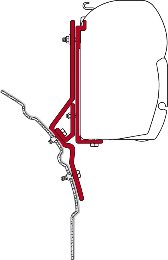 Fiamma VW T4/Lift Roof Kit H1-L1/L2 1990-2003 F45