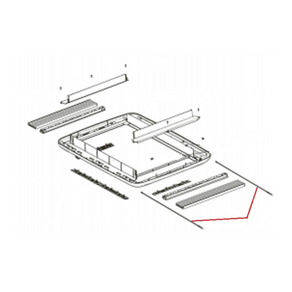 Dometic Midi Heki Snoergeleiding