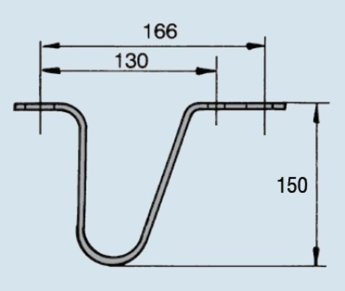 AL-KO Valbeugel Lengte 14cm