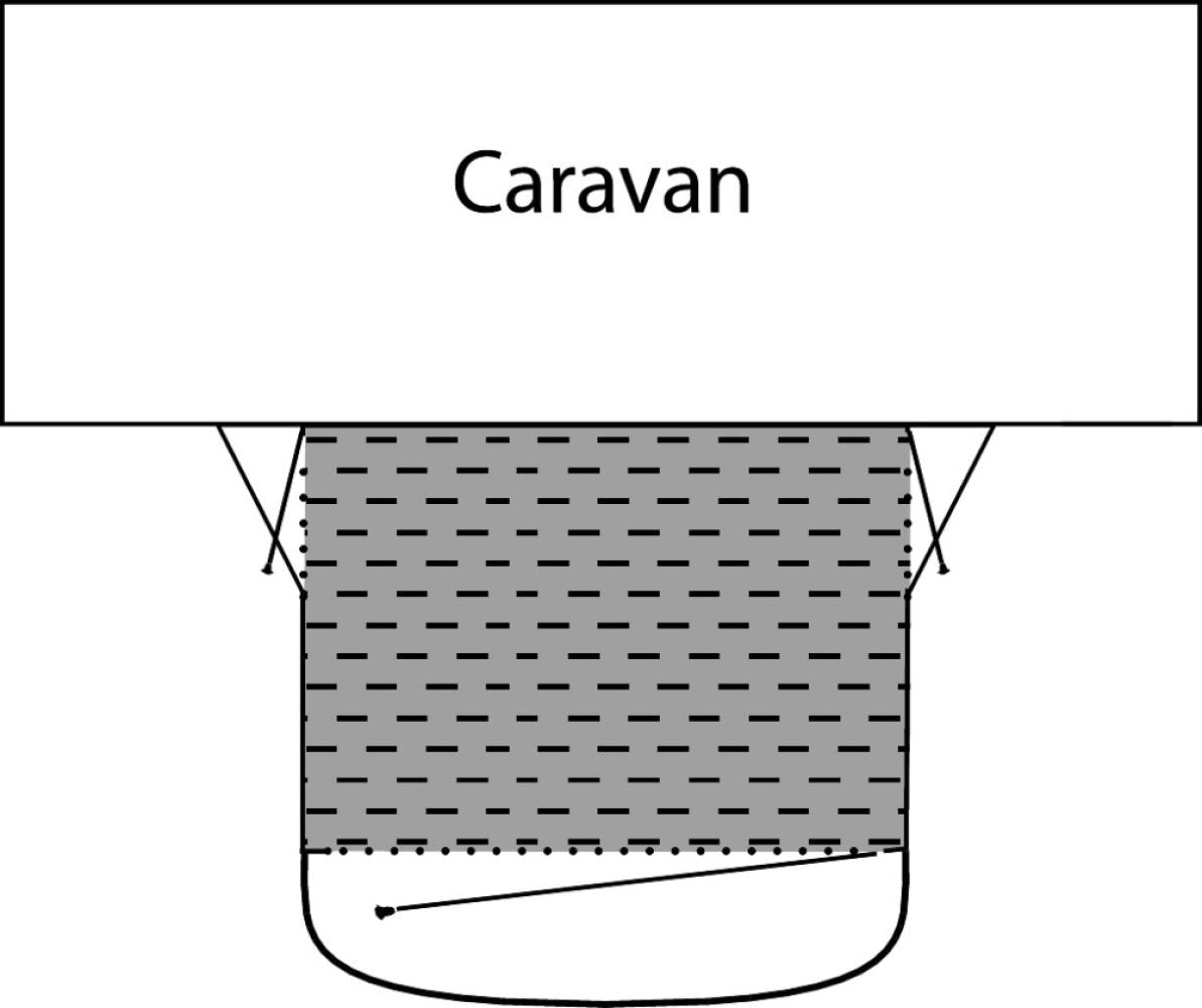 Outwell Vliestapijt Corsair 350SA