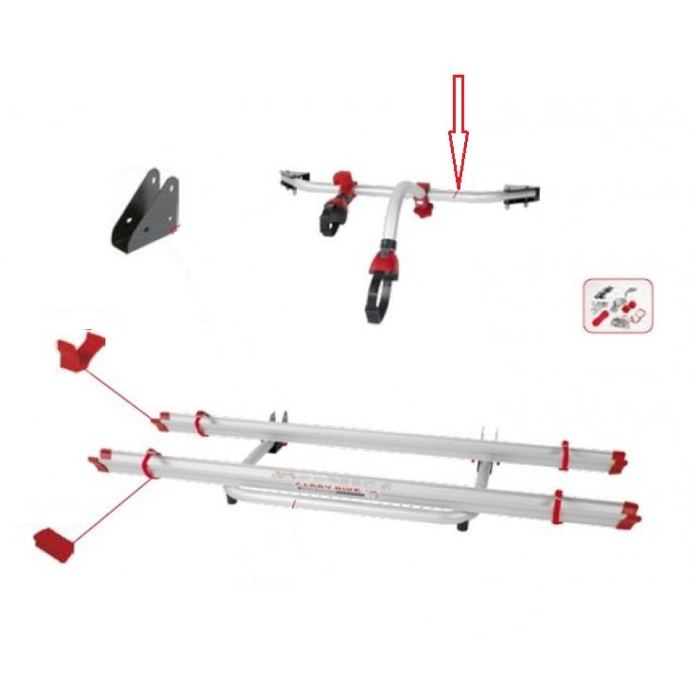 Fiamma Carry-Bike VW T5 Pro Linker Bevestingingskit