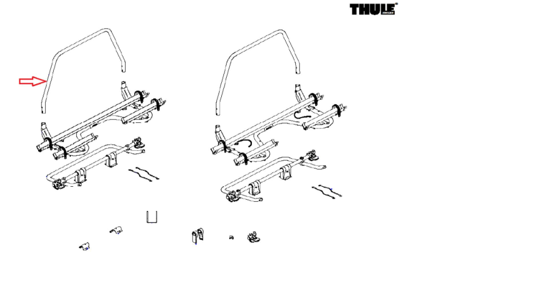 Thule Caravan SuperB XT SV Platform Complete Black