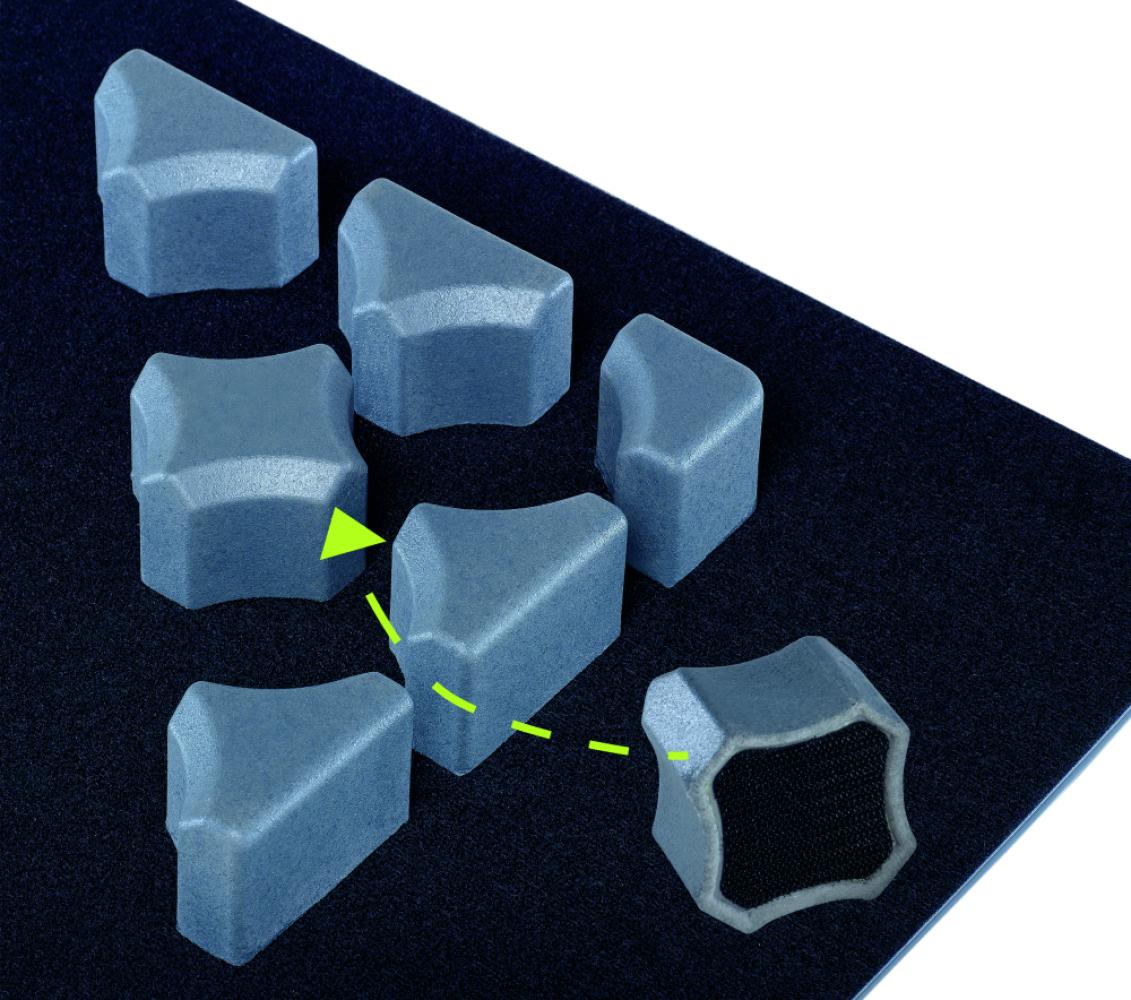 Purvario Servieshouder Laag 12-delig