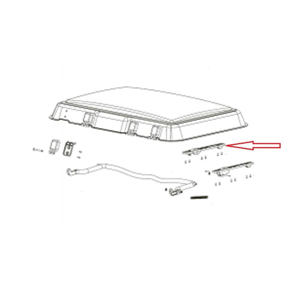Dometic Midi Heki Plaatje Beugel Uitvoering