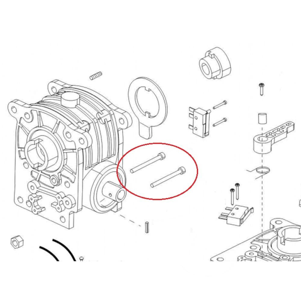 Teleco Zesh.schr. M5x60 nr. 7503, set a 2