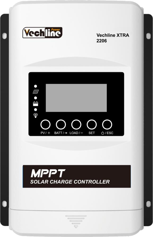 Vechline Laadregelaar MPPT Display XTRA 2206 20A