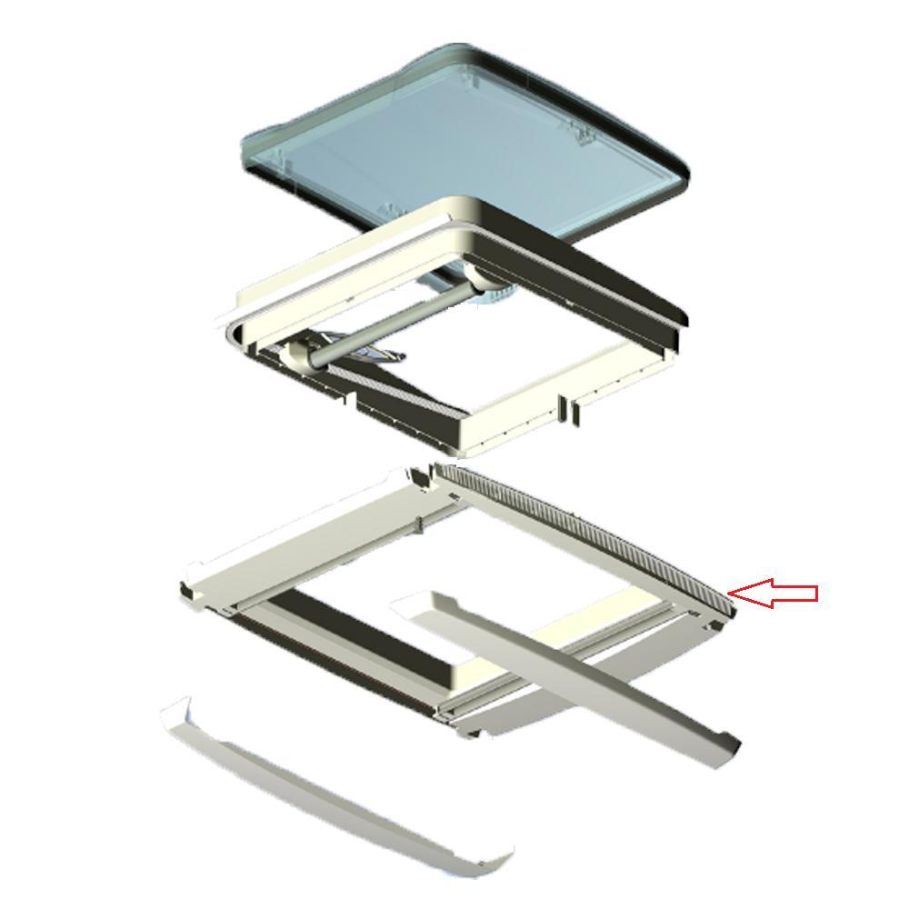 MPK VisionStar M Pro Binnenkader Plissé Wit