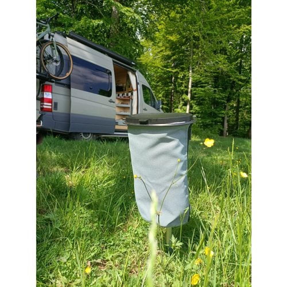 Flextrash Afvalbak L 9L Ocean Green