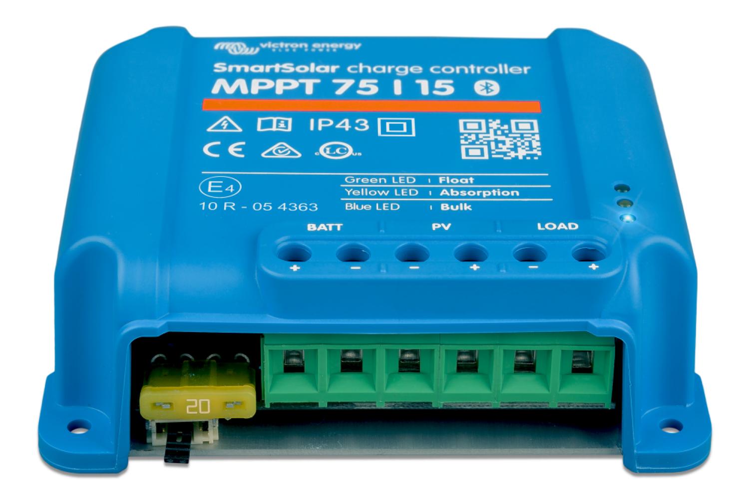Victron Laadregelaar SmartSolar MPPT 75/15