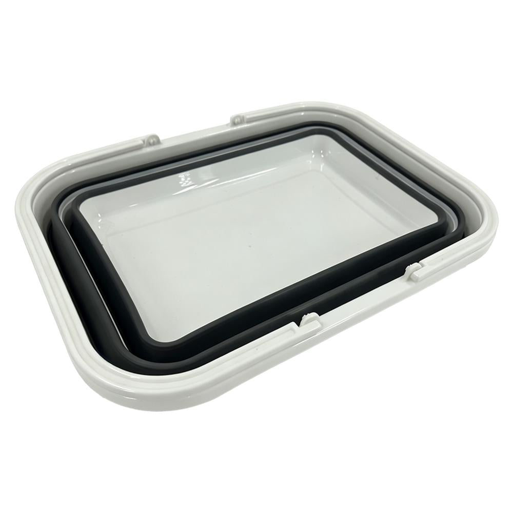 ViaMondo Mand met Hengsels Opvouwbaar Grijs/Wit 12L