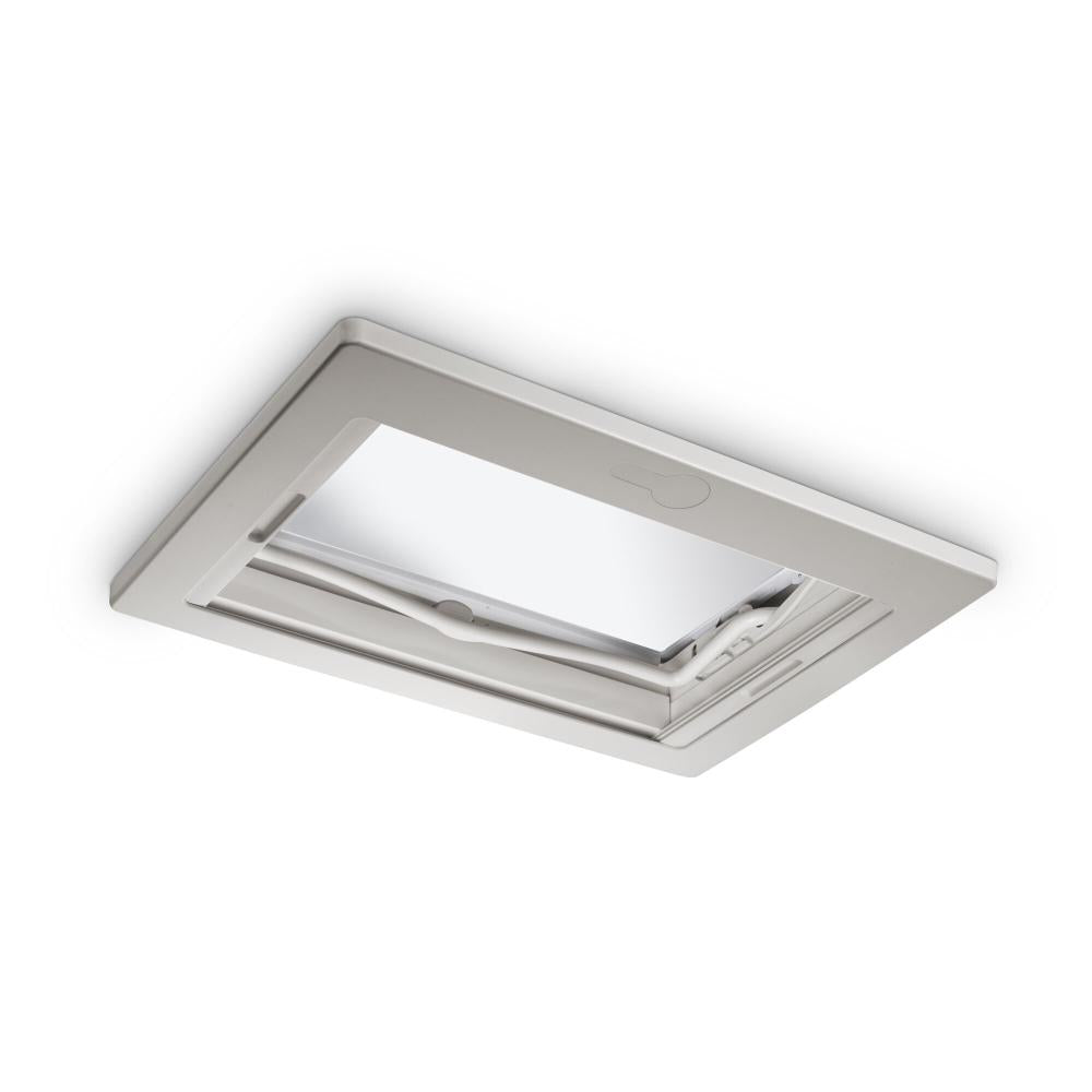 Dometic Midi Heki Style 70x50cm Beugel/Ventilatie Crèmewit