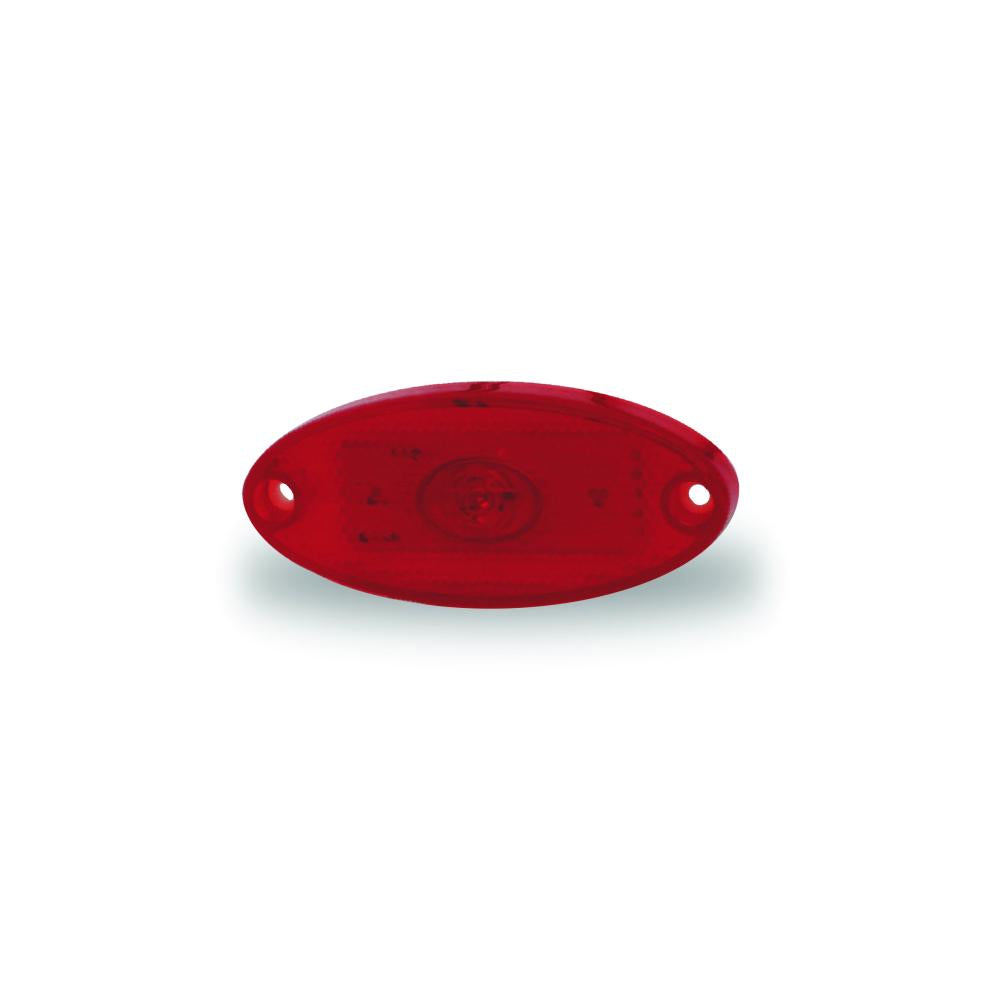 Jokon Markering LED S2012 Ovaal Opbouw Rood