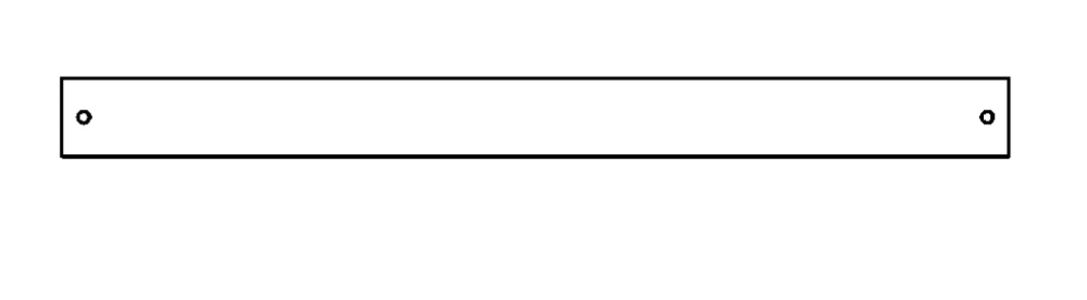 Campking rechte buis 22 mm. 90 cm. : CFRP