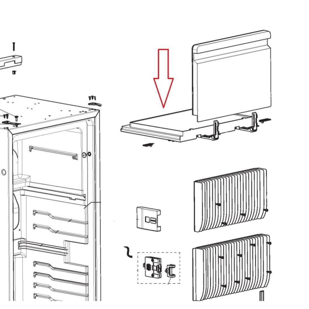 Dometic RML8551 Bodem Invrieskompartiment